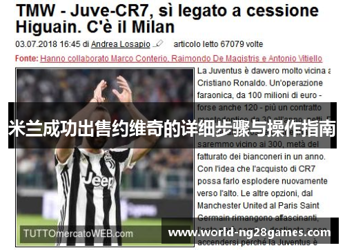 米兰成功出售约维奇的详细步骤与操作指南