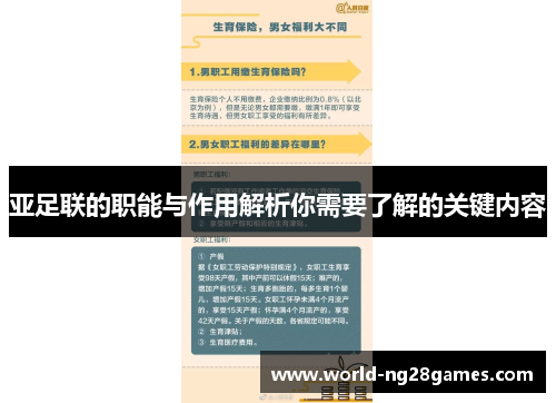 亚足联的职能与作用解析你需要了解的关键内容